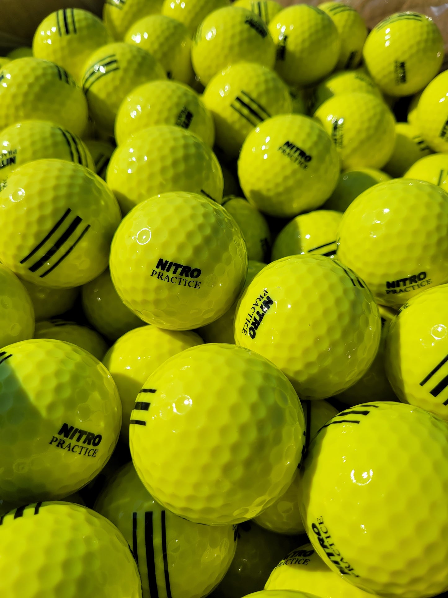 NEW Nitro Practice Range Balls (25 Dozen)