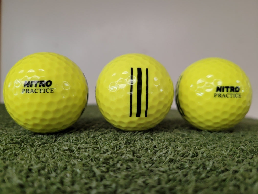 NEW Nitro Practice Range Balls (25 Dozen)