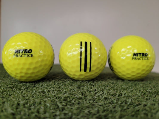 NEW Nitro Practice Range Balls (25 Dozen)