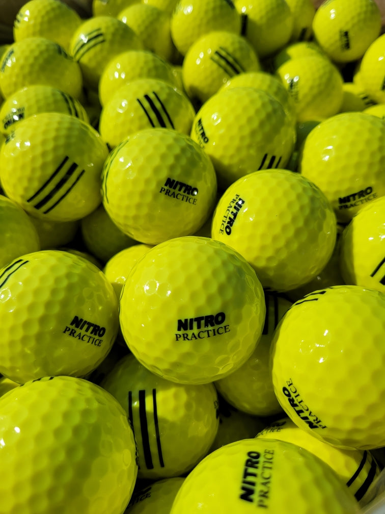 NEW Nitro Practice Range Balls (25 Dozen)