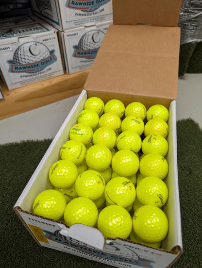 Titleist Pro v1x Golf Balls (6 Dozen, Grade B YELLOW)