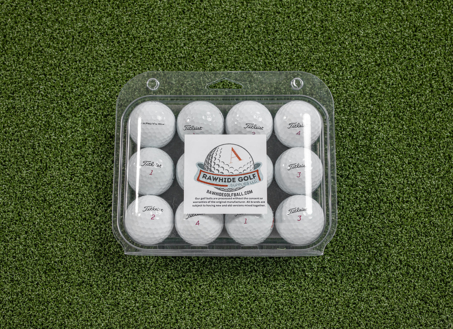Titleist Pro V1x Golf Balls (6 Dozen, Grade A)