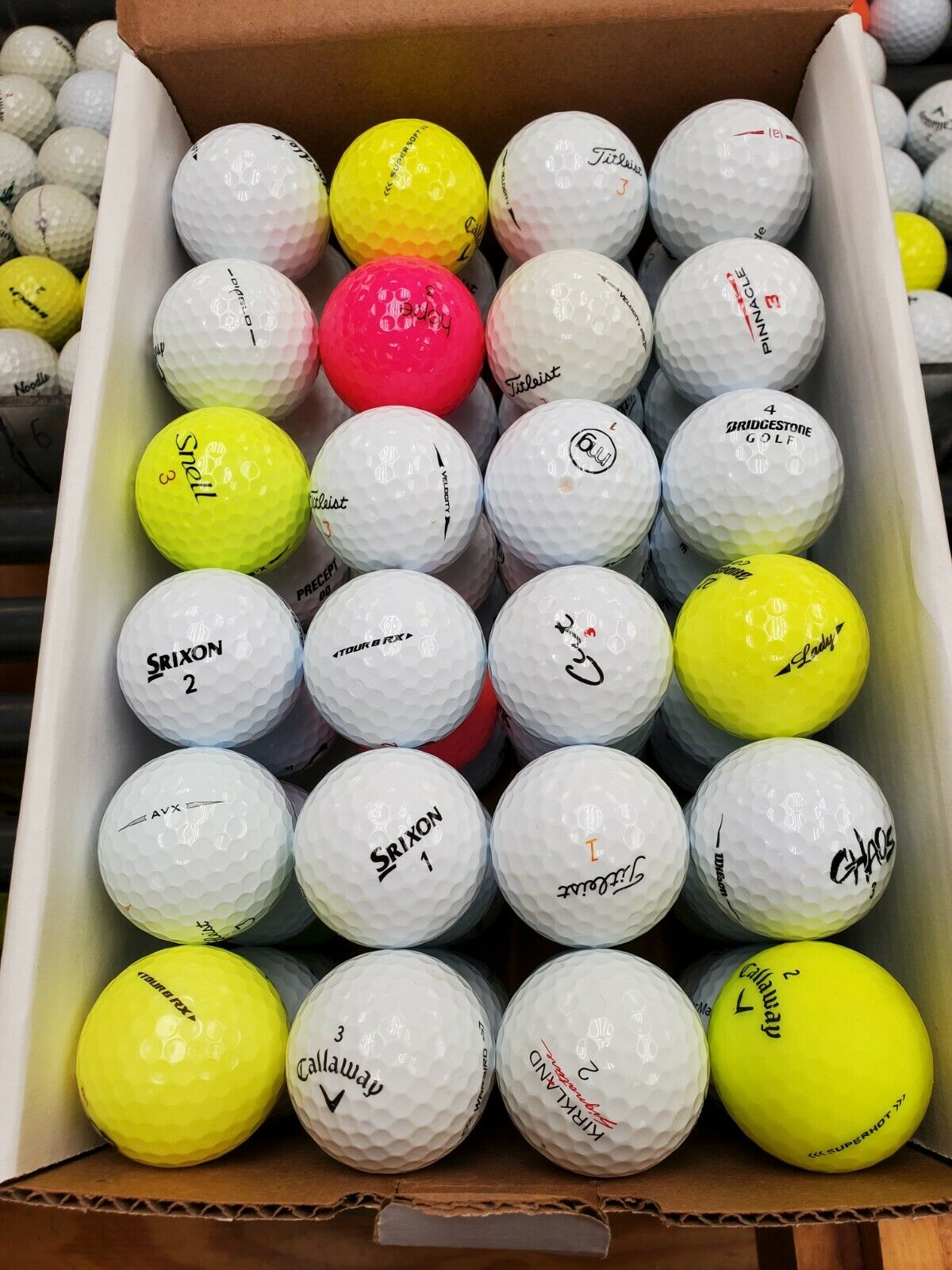 Golfer's Blend Golf Balls (6 Dozen)