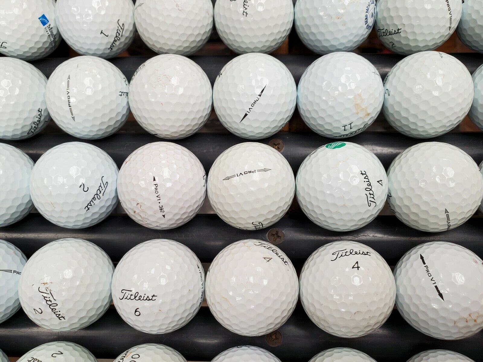 Titleist Pro V1 Golf Balls (6 Dozen, Grade C) – Rawhide Golf Ball Co.