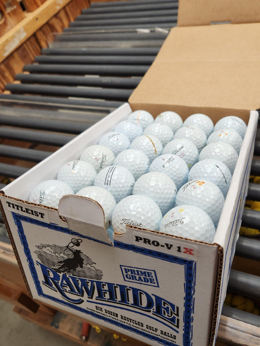 Titleist Pro v1x Golf Balls (6 Dozen, Grade B)